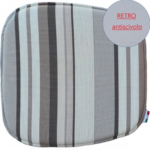 Cuscino da sedia Antiscivolo Semitondo Dralon