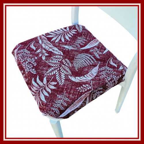 Cuscino da sedia Aletta Sfoderabile Felci