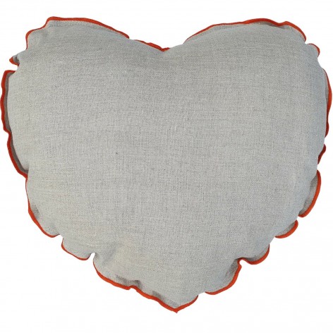 Cuscino d'arredo Lino Cuore